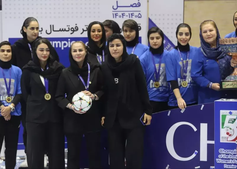 روز قهرمانی فوتسال زنان استقلال با حضور چهره ویژه آبی ها ثبت شد
