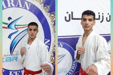تبریک رئیس هیات کاراته استان به قهرمان کاراته کا خوزستانی