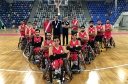 پیروزی مقتدرانه تیم بسکتبال با ویلچر ایران