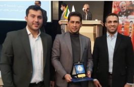 انتخاب بابک شهبازی بعنوان مربی برتر کاراته کشور