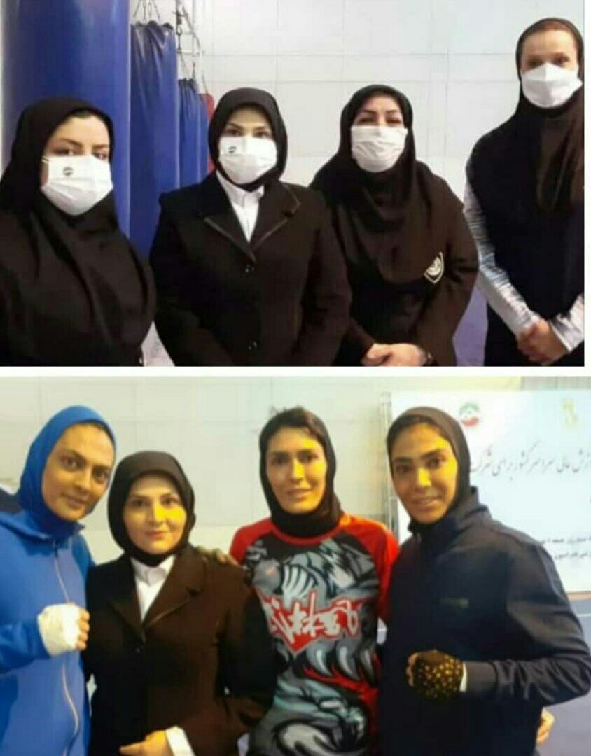 حضور آزیتا موسوی نایب رئیس هیئت ووشو استان البرز و داوران و مربیان البرزی در انتخابی درون اردویی تیم ملی ساندای بانوان جهت اعزام به مسابقات آسیایی هانگژو