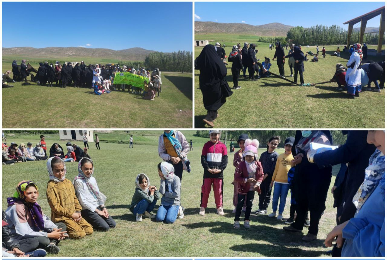 جشنواره ورزشی دختران و مادران روستای ایوریق هیر برگزار شد