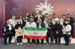 قهرمانی تکواندوکاران ایران در برزیل