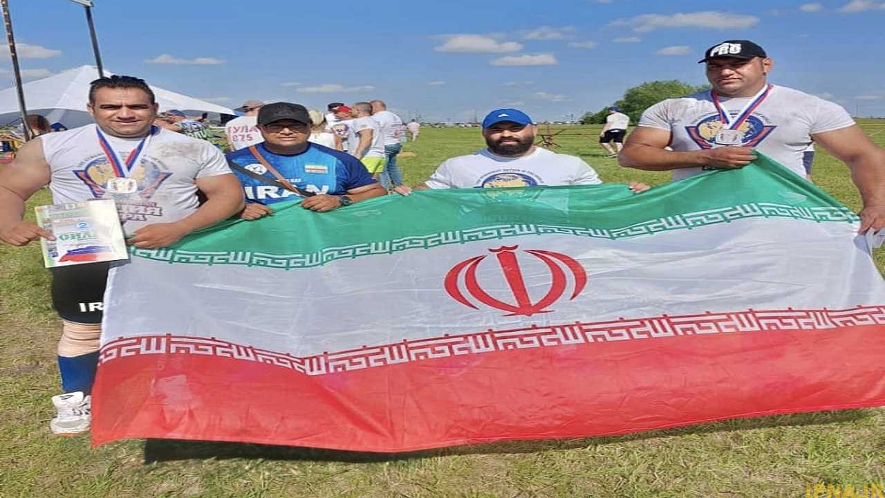نایب قهرمانی ایران در مسابقات قوی ترین مردان روسیه