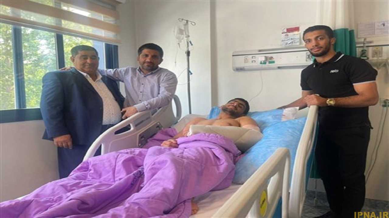آخرین وضعیت قهرمان کشتی فرنگی جهان پس از عمل جراحی