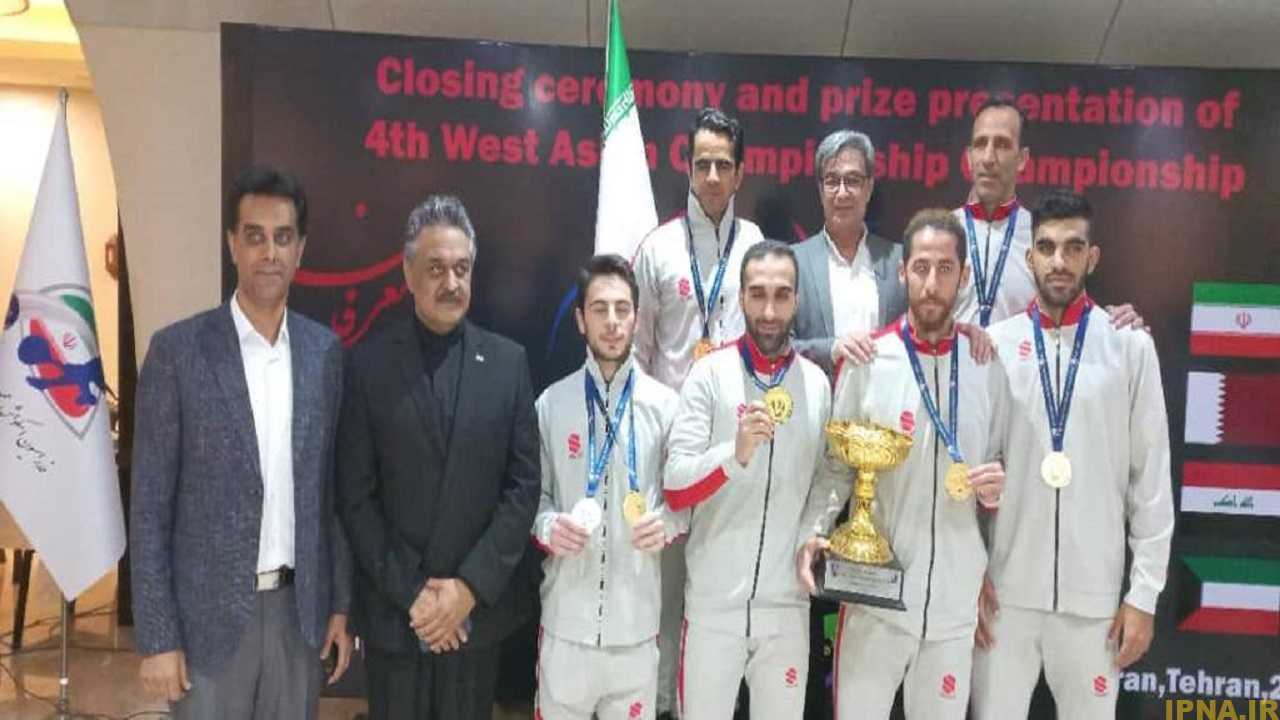 ایران قهرمان رقابت های اسکواش غرب آسیا شد