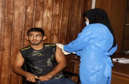 کشتی گیران واکسینه شدند