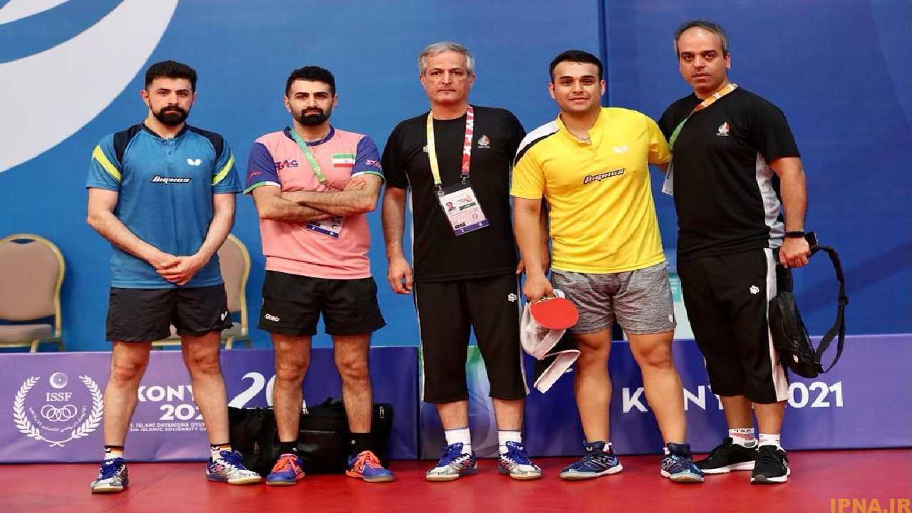 پیروزی تیم ملی پینگ پنگ مقابل مالدیو  و بنگلادش