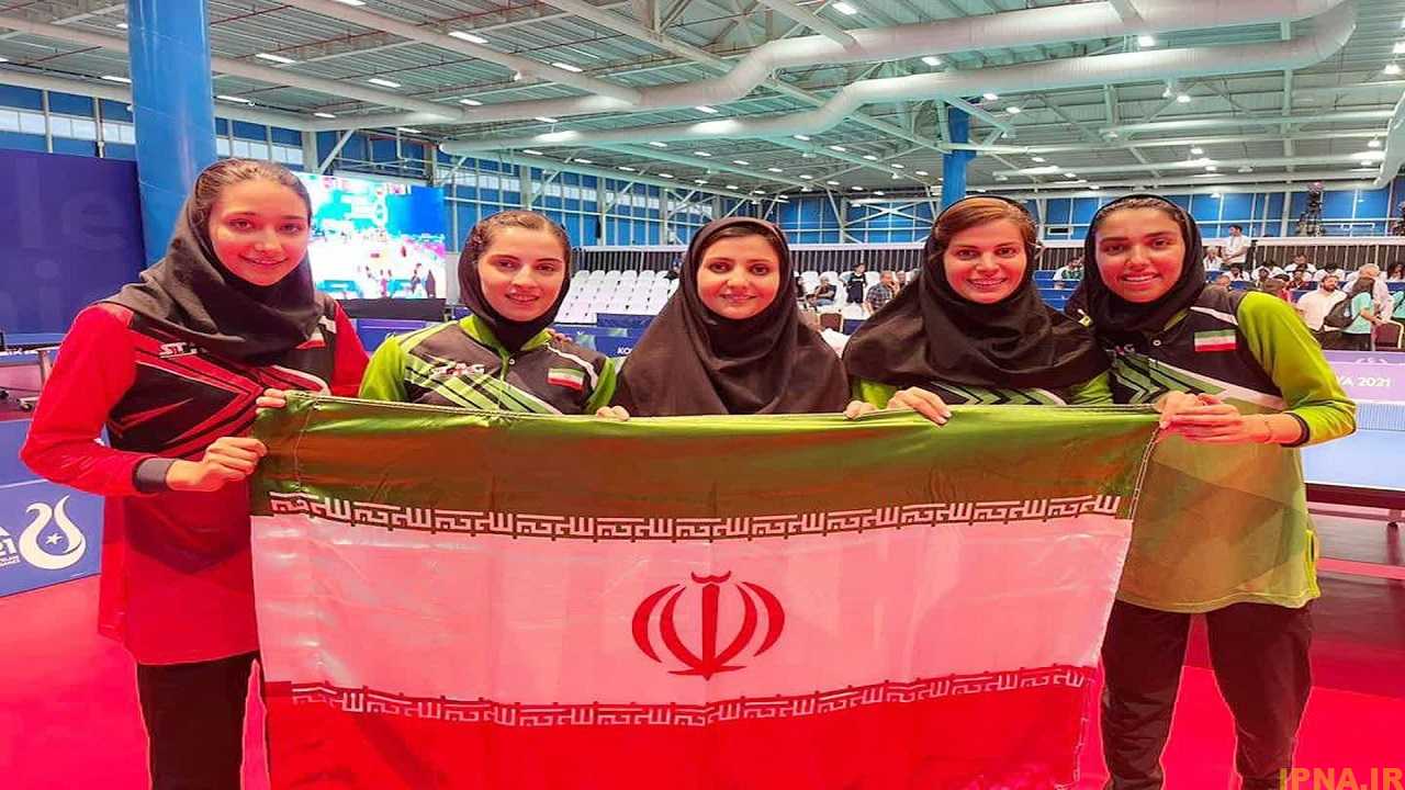 بازی‌های کشور‌های اسلامی / تیم ملی تنیس روی میز بانوان ایران قهرمان شد