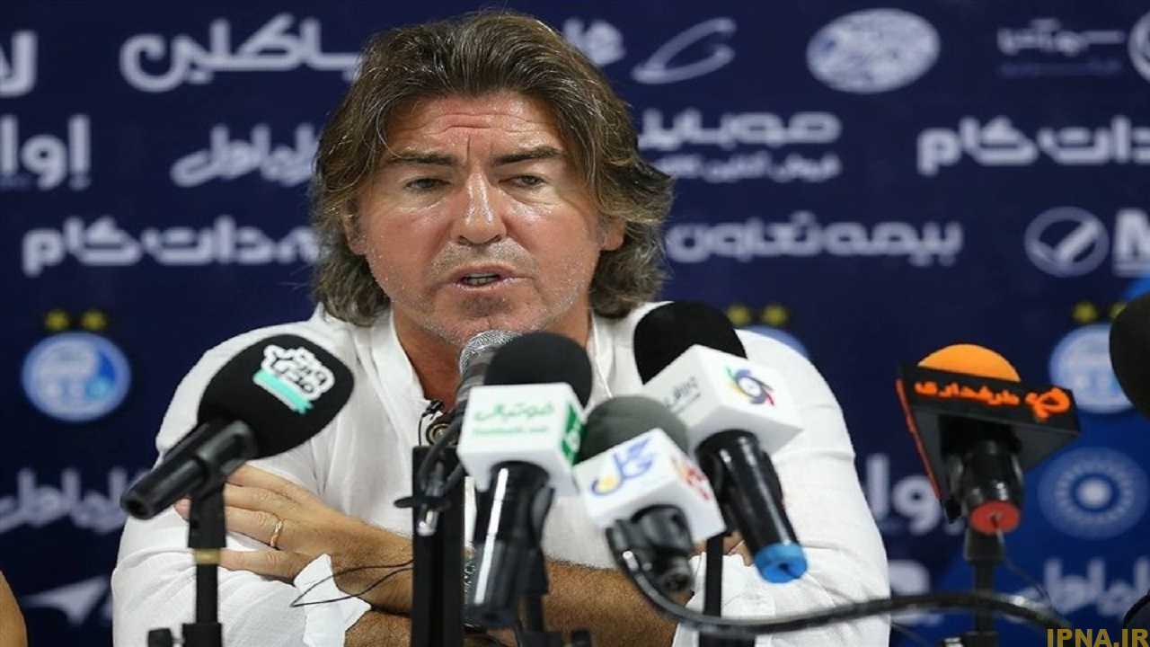 غیبت ساپینتو در نشست خبری دیدار ملوان و استقلال