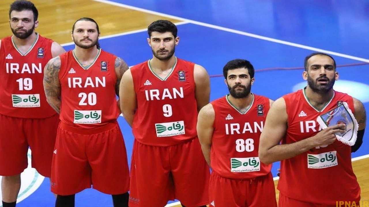 سقوط تیم ملی بسکتبال ایران در رنکینگ جهانی
