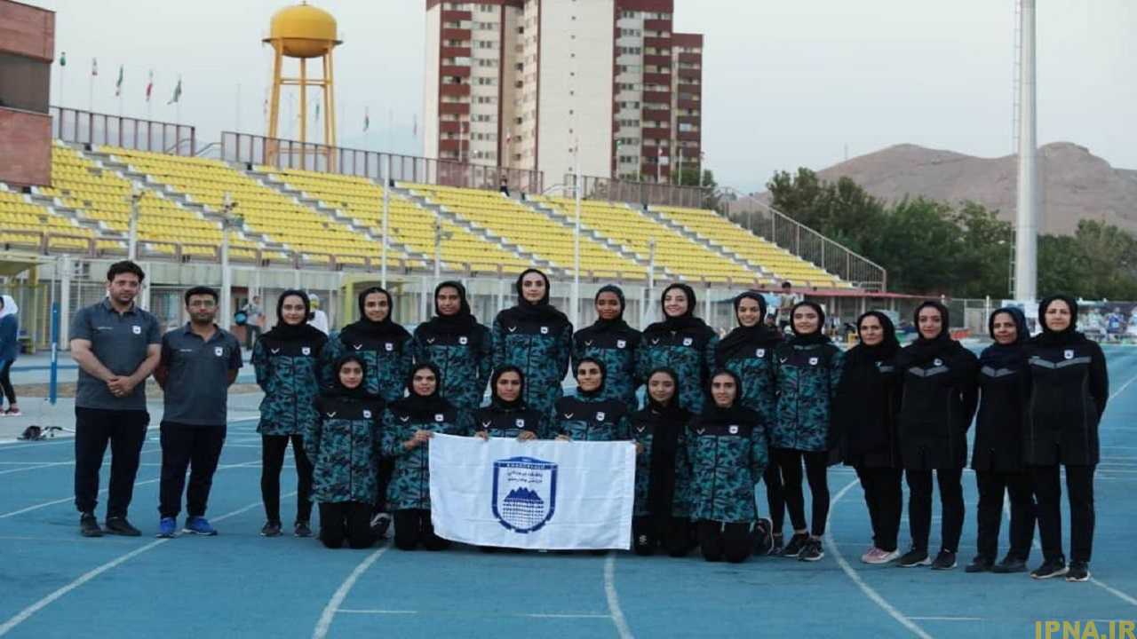 لیگ دو و میدانی بانوان / ۲ رکورد شکسته شد