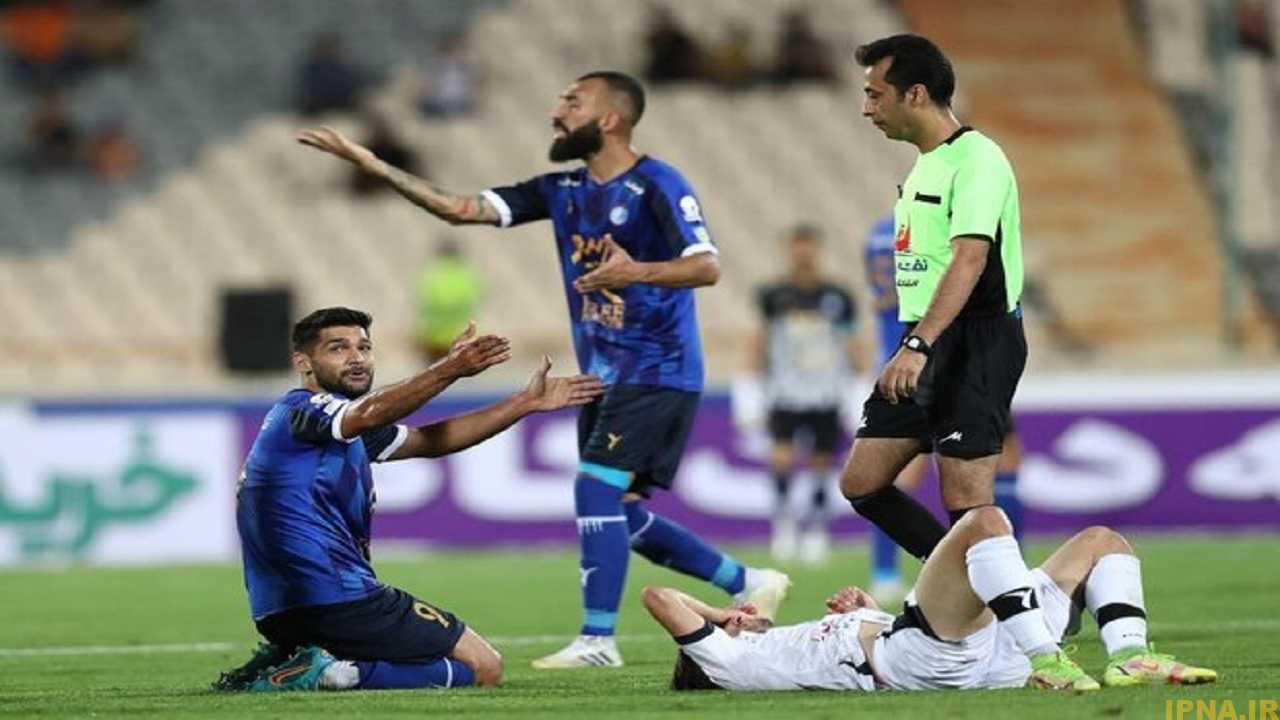 رونمایی باشگاه استقلال از اشتباهات داوری در پنج دیدار