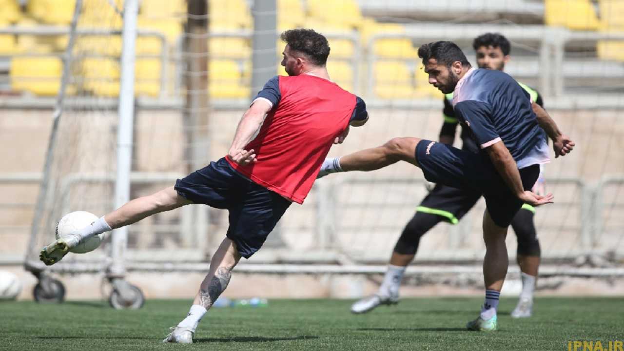 تمرین و ریکاوری سرخپوشان بعد از بازی دوستانه