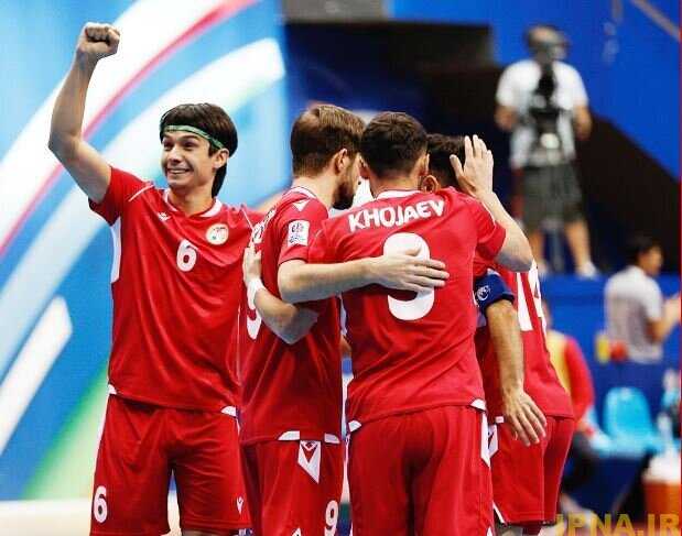 صعود تاجیکستان در جام ملت های فوتسال
