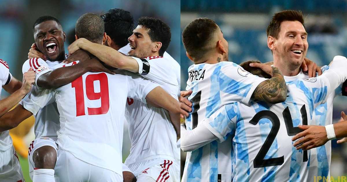 کولاک آرژانتین پیش از جام جهانی/ امارات مقابل آلبی سلسته زانو زد