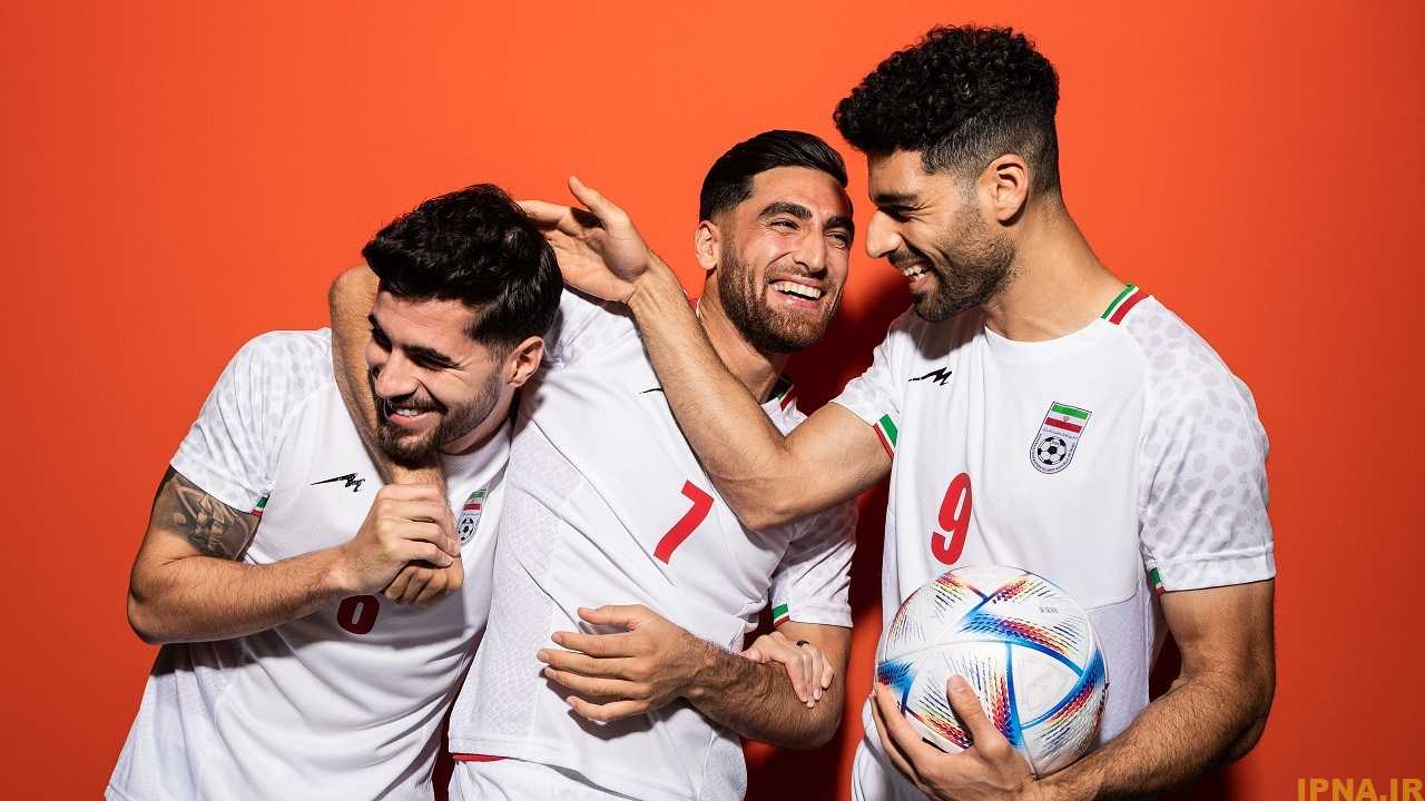 لب های خندان بازیکنان تیم ملی سوژه فیفا شد
