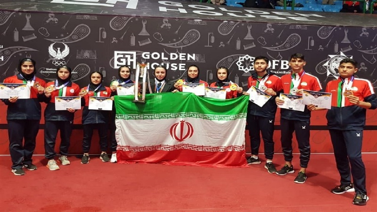 ۷ نشان رنگارنگ، حاصل تلاش نمایندگان ایران در روز نخست