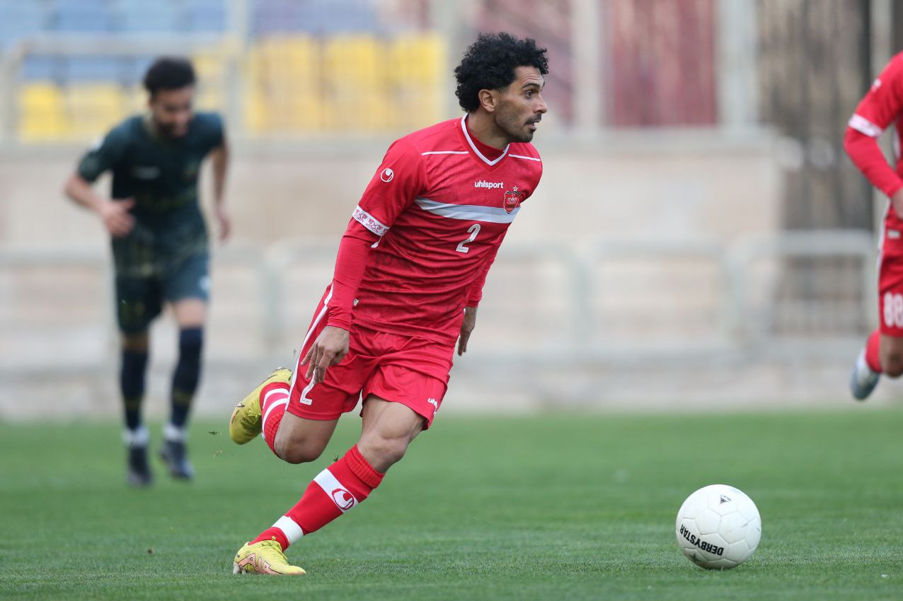 عکس| تساوی پرسپولیس مقابل تیم لیگ یکی