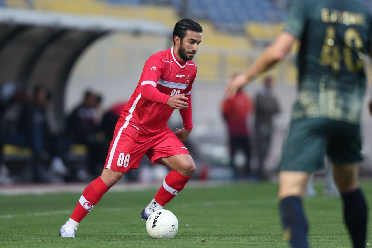 عکس| تساوی پرسپولیس مقابل تیم لیگ یکی
