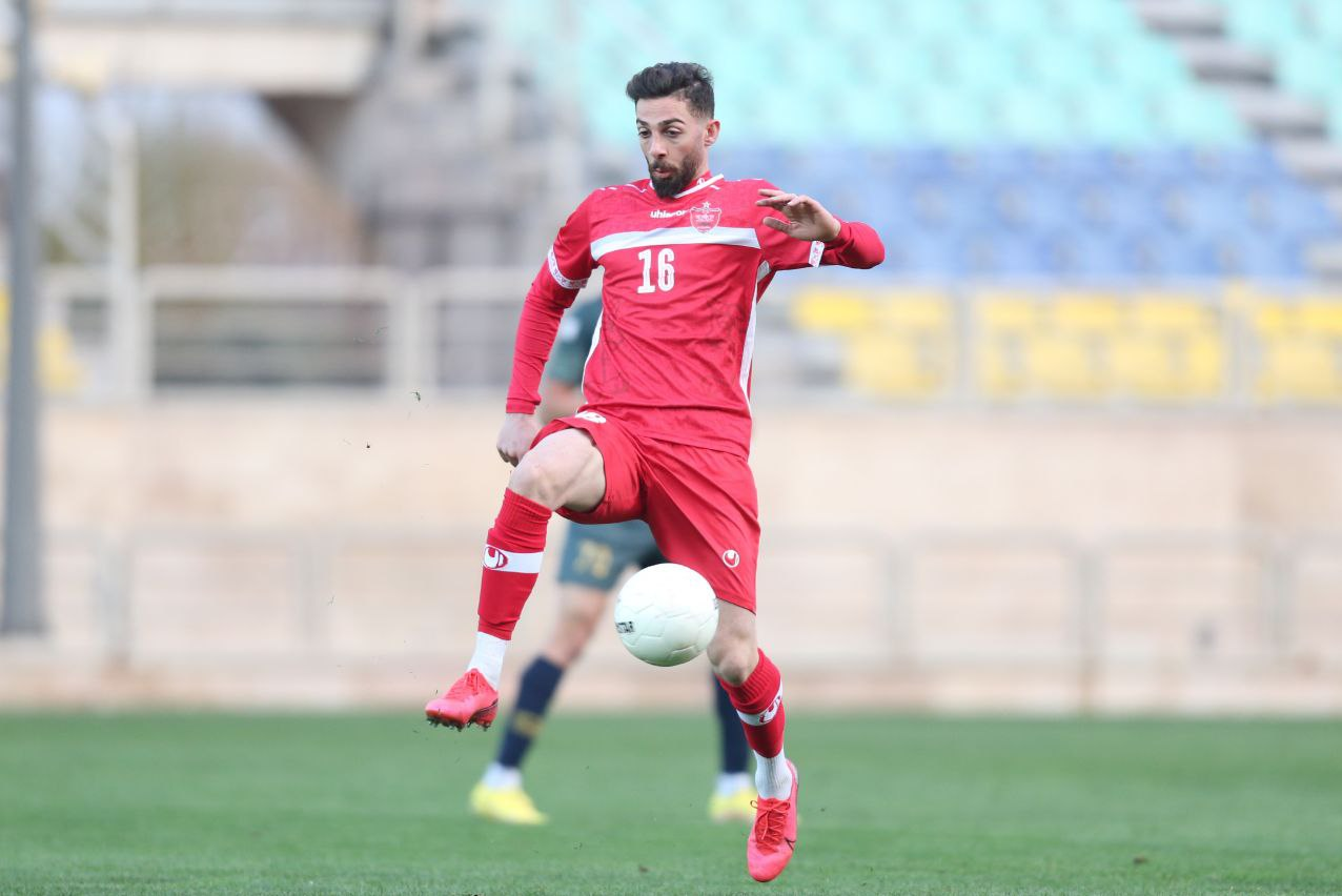 عکس| تساوی پرسپولیس مقابل تیم لیگ یکی