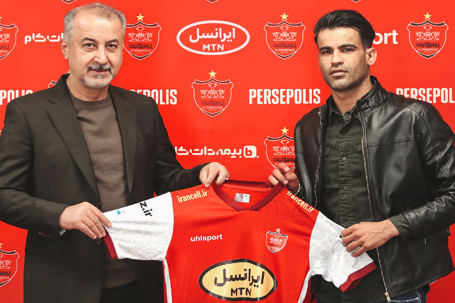 عکس | پرسپولیس از جانشین لوکادیا رونمایی کرد
