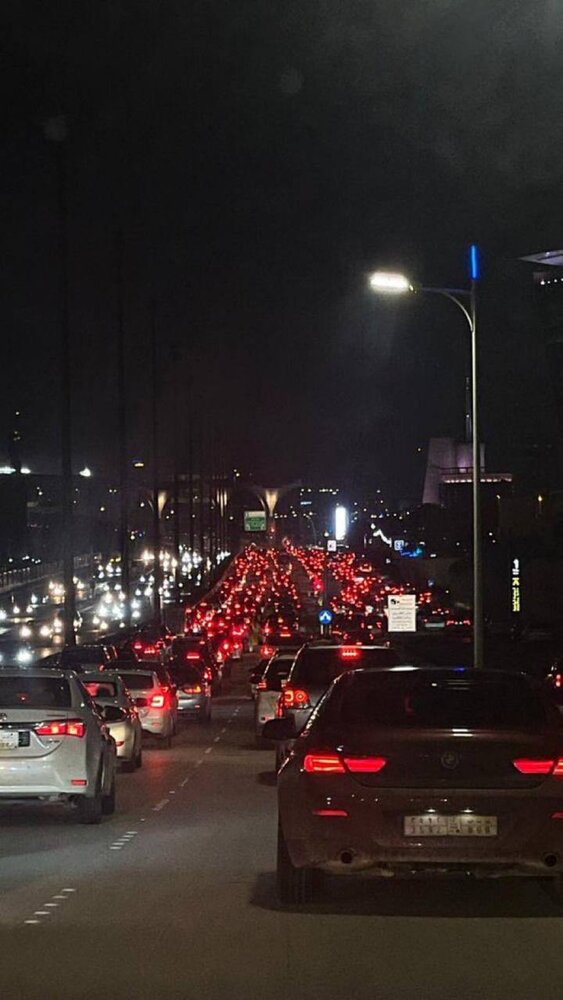 عکس | رونالدو ریاض را به هم ریخت!