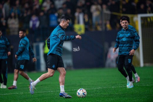 عکس | رونالدو در تمرینات النصر