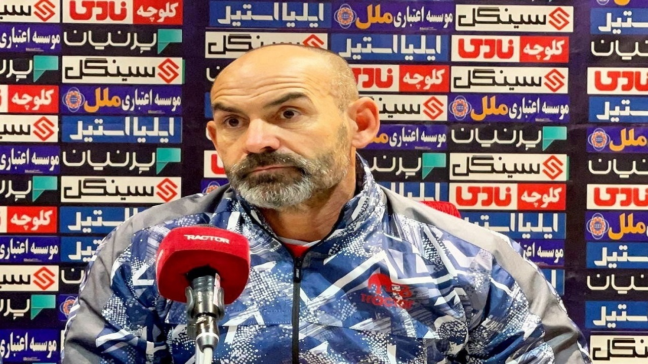 سرمربی تراکتور: دیدار با استقلال جذاب ترین بازی لیگ برتر فوتبال است