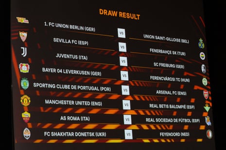 Europa League draw, League Cup finals and Sellés in at Saints: football  news – live
