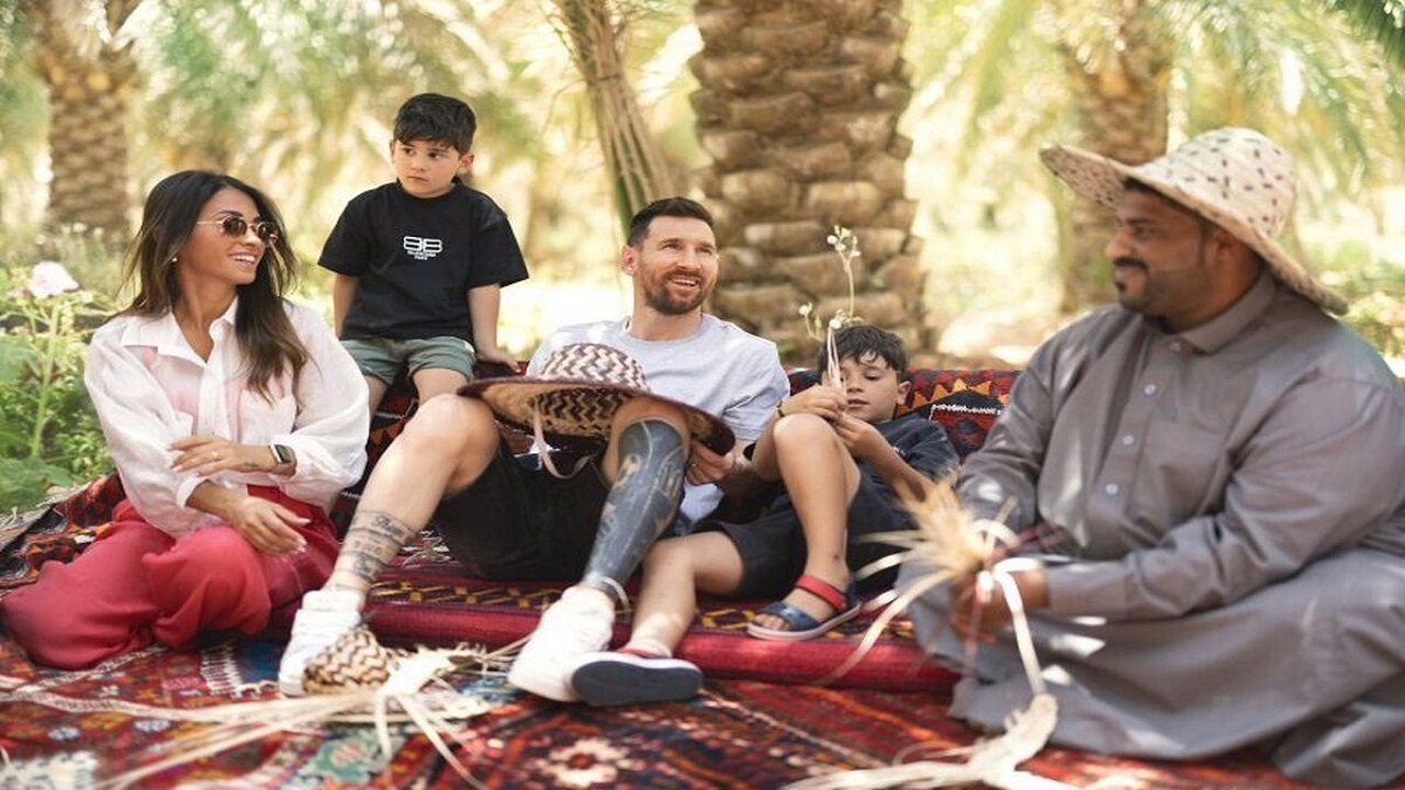 توییت الخطیب درباره سفر جنجالی مسی به عربستان