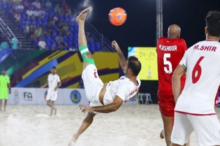 پیروزی پر گل ملی پوشان ساحلی مقابل تایلند