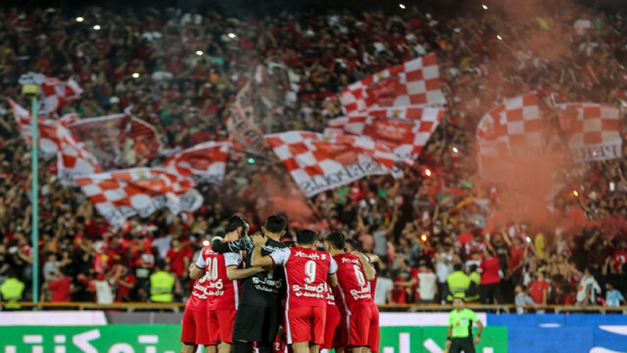 صحنه هایی از جشن قهرمانی پرسپولیس