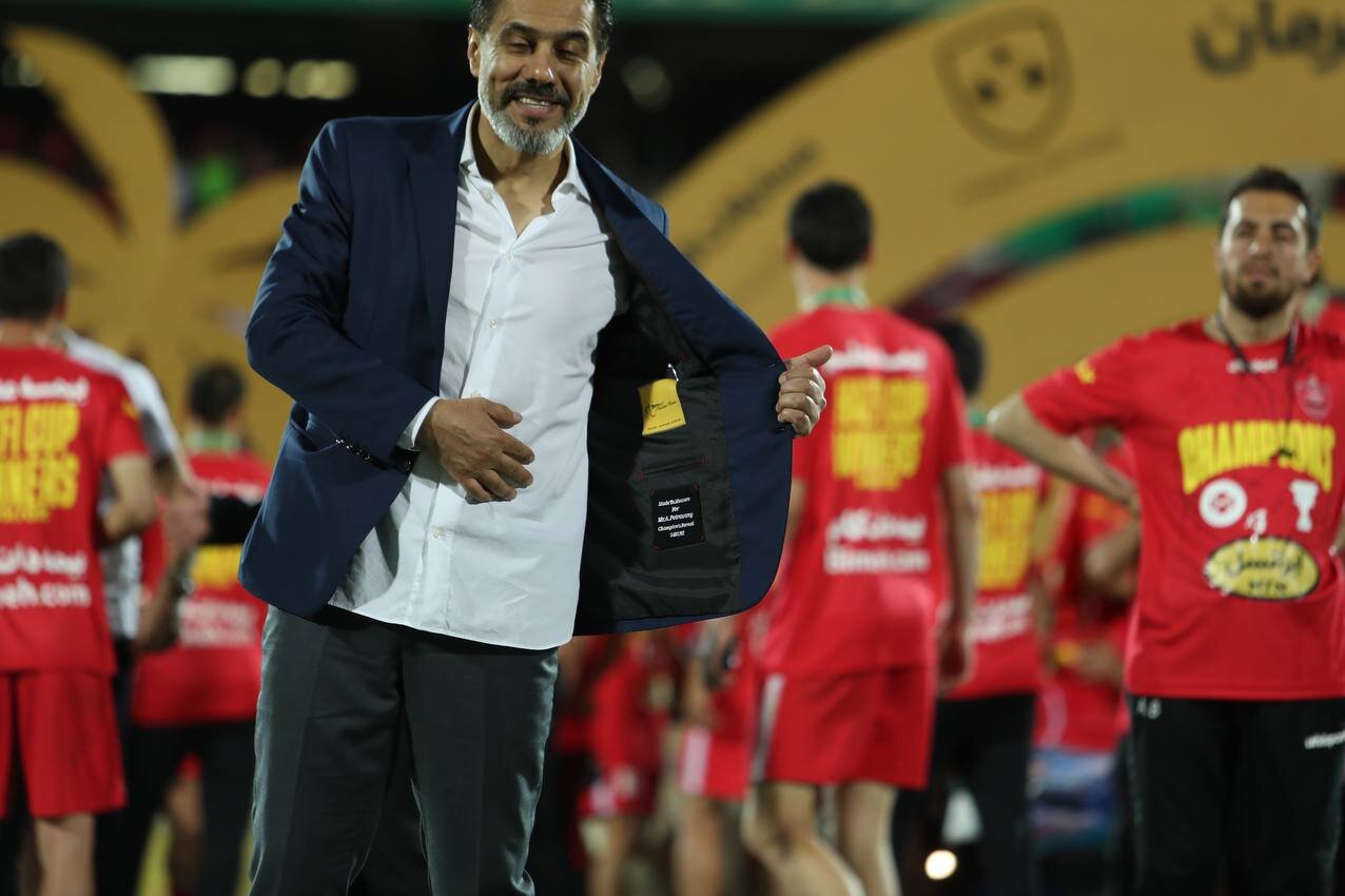 عکس| کت قهرمانی بر تن پرسپولیسی‌ها