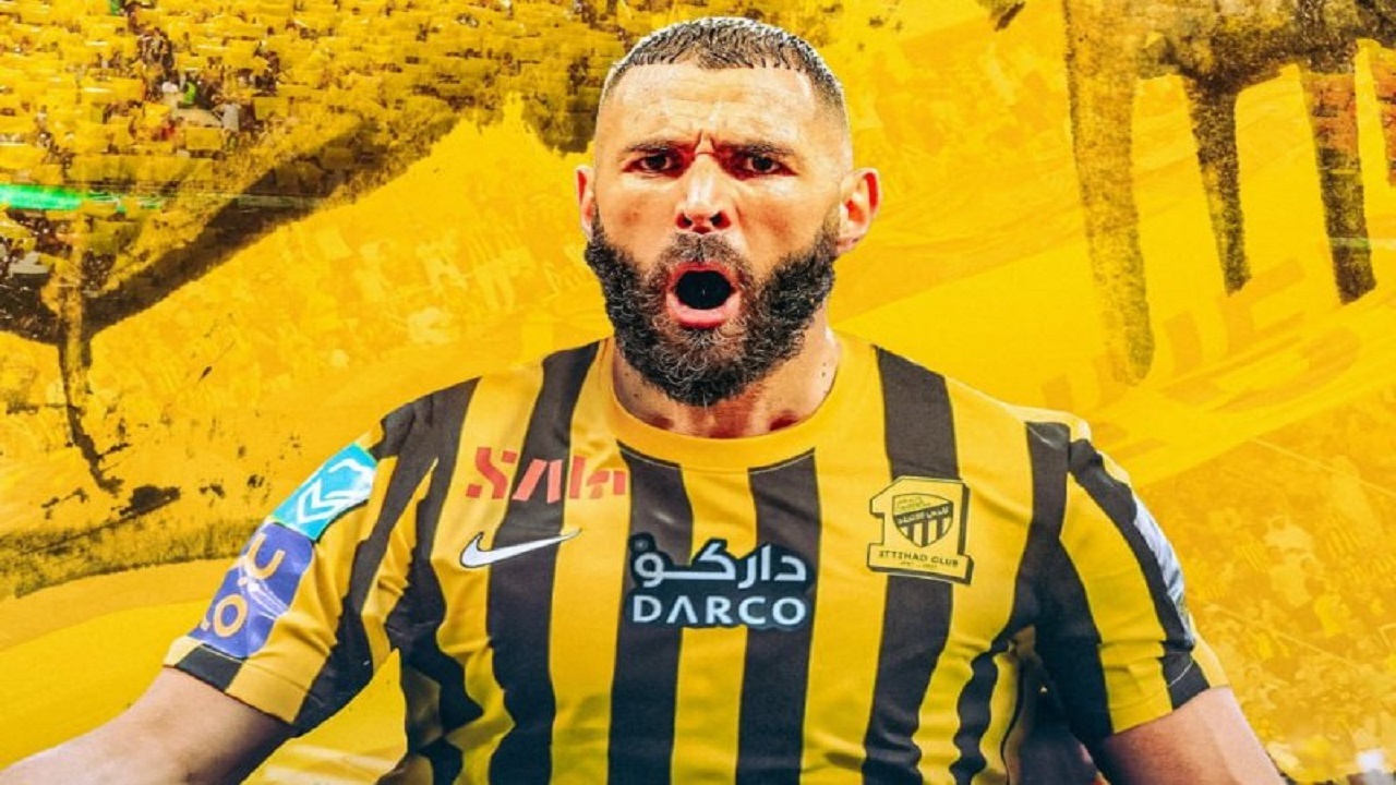 بنزما به الاتحاد عربستان پیوست