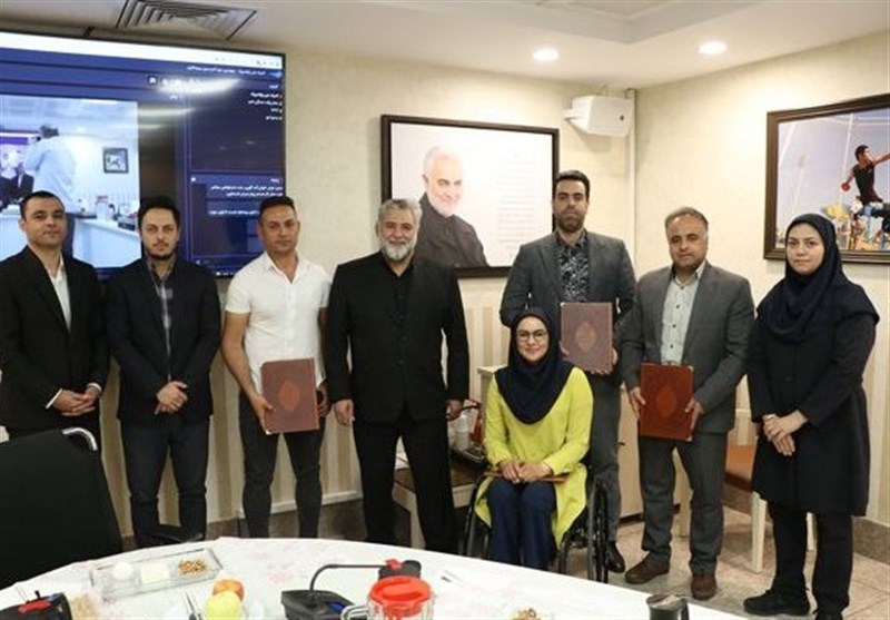 اهدای احکام اعضای کمیسیون ورزشکاران کمیته ملی پارالمپیک