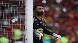 حضور بیرانوند برای عقد قرارداد جدید با پرسپولیس