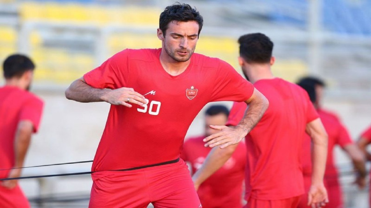 تمرینات پرسپولیس در روز بازگشت گولسیانی