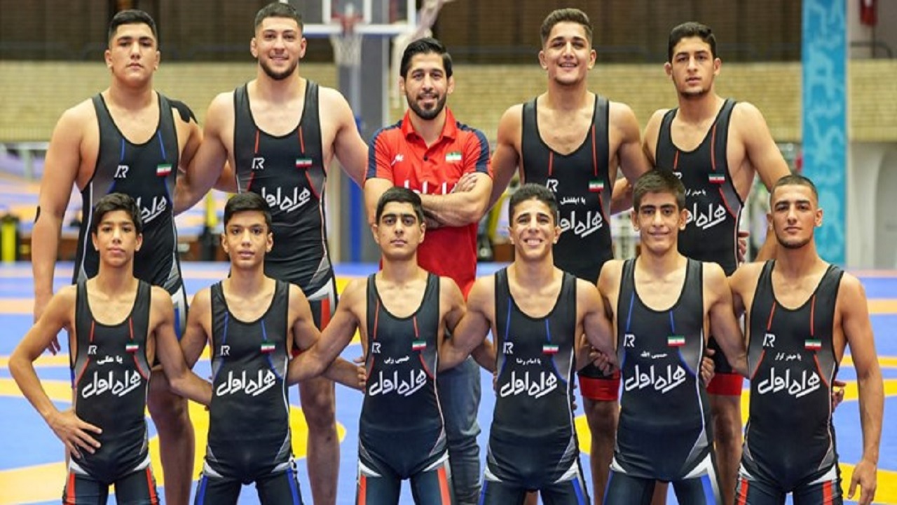 آزادکاران نوجوان حریفان خود در مسابقات جهانی را شناختند