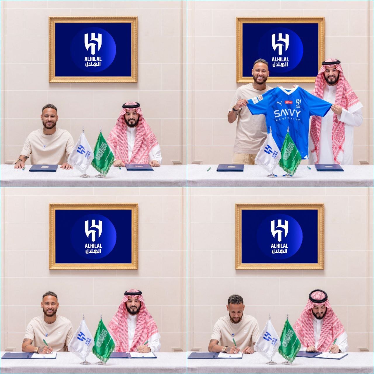 نیمار رسماً به الهلال پیوست