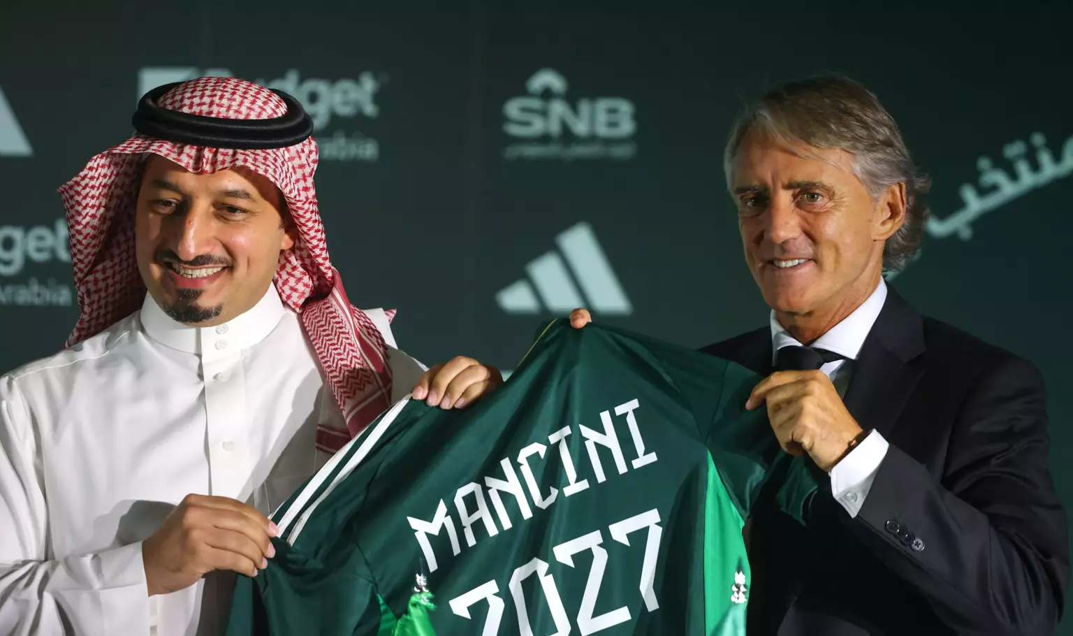FIFA+ to stream Mancini’s Saudi Arabia debut