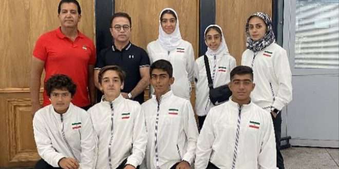 تیم منتخب تنیس کمتر از ۱۴ سال ایران عازم کامبوج شد