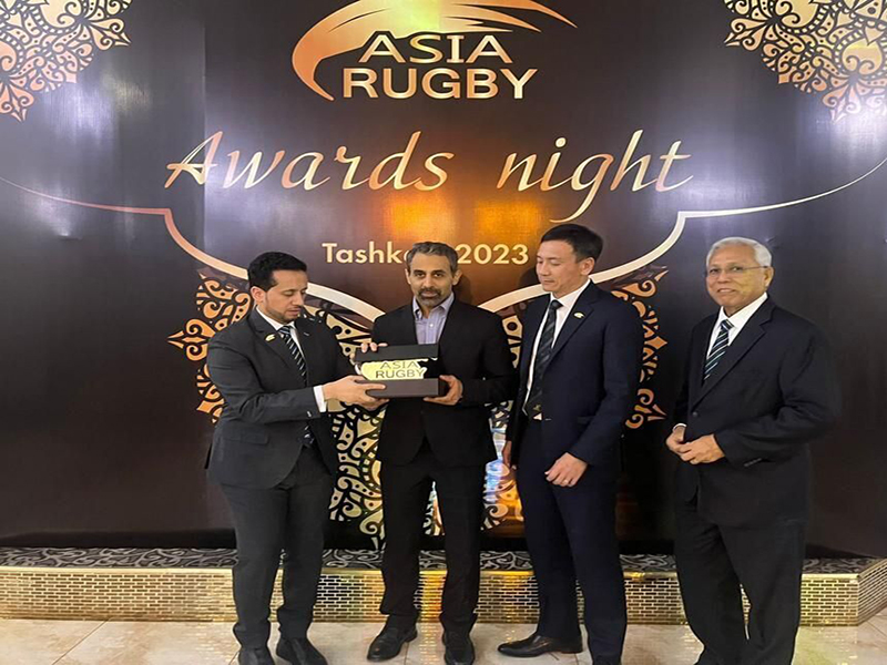 یک ایرانی شخصیت سال راگبی آسیا شد