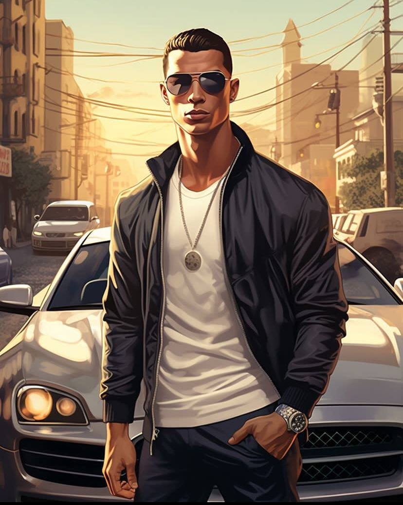 عکس‌| رونالدو و مسی در بازی محبوب GTA 6