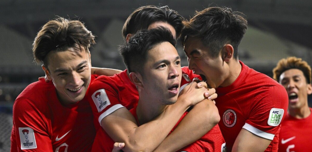 Philip Chan scores ۱۰۰۰th goal of AFC Asian Cup™