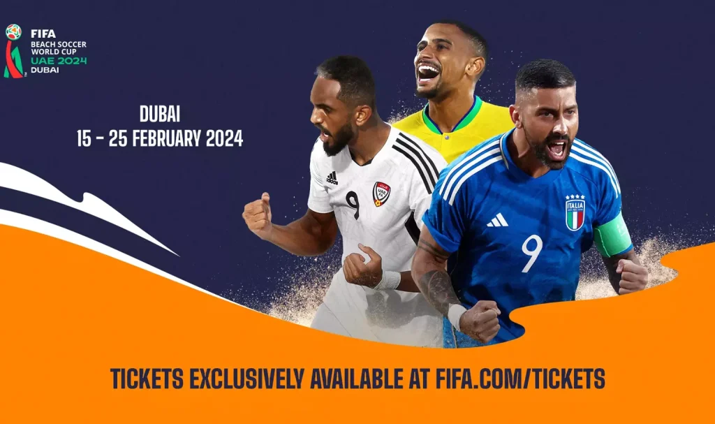 FIFA Beach Soccer World Cup UAE ۲۰۲۴ Dubai™ exclusive Visa presale begins