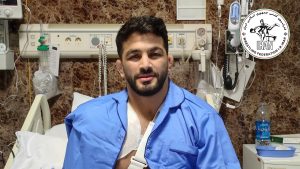حسن یزدانی به تشک کشتی بر می‌گر‌‌دد