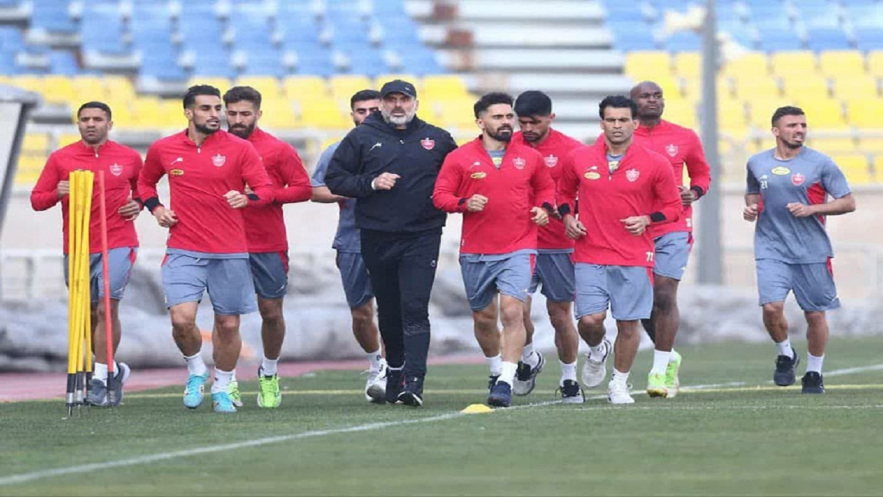 برگزاری تمرین سرخپوشان بعد از کلاس آموزش داوری