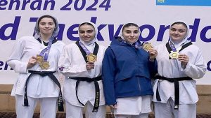 ناهیدکیانی طلا گرفت، ایران قهرمان شد