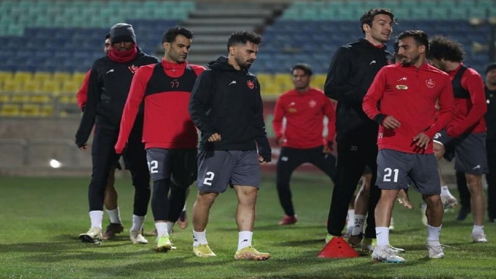 برگزاری آخرین تمرین پرسپولیس پیش از دربی